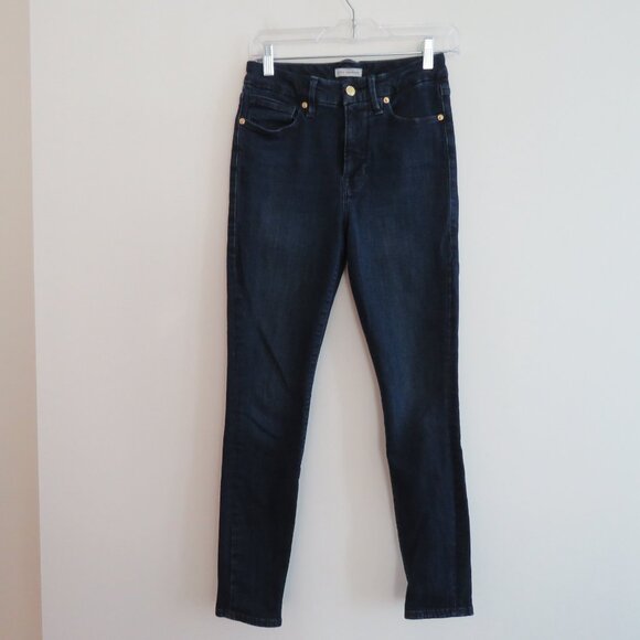 GOOD AMERICAN Good Legs High Rise Skinny Jeans in Blue224 - Size 26 Waist - Picture 2 of 15